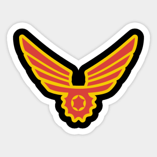 Birdgirl Emblem Sticker